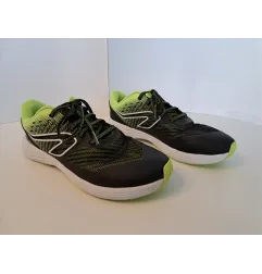 Scarpe Nere e Verde N 35