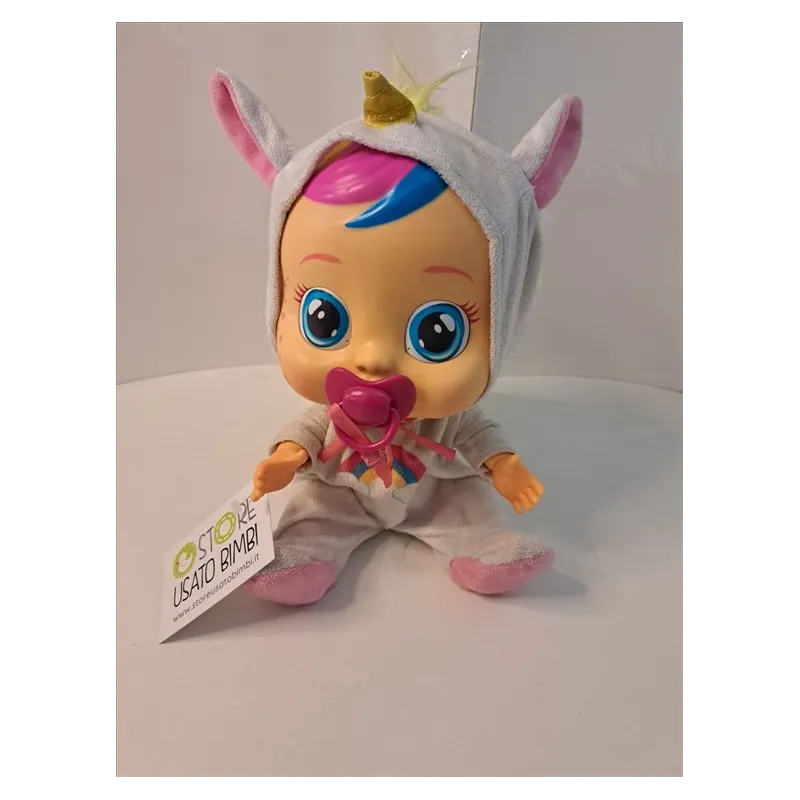Bambola Cry Babies Unicorno