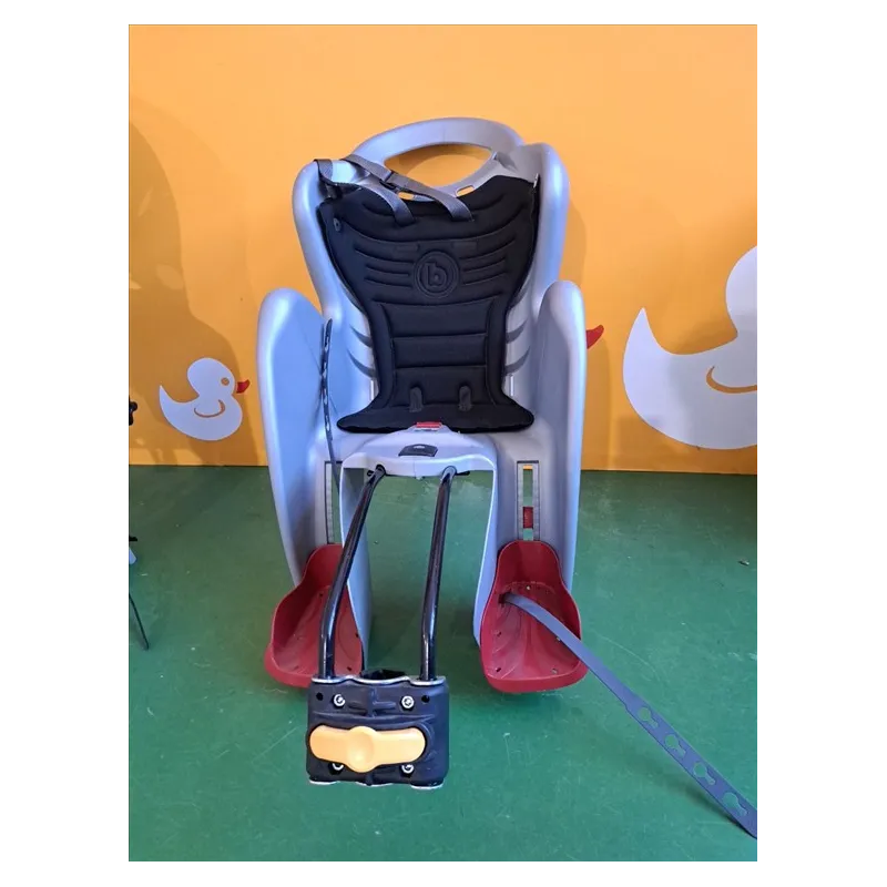 Seggiolino Bici Posteriore Seduta Nera