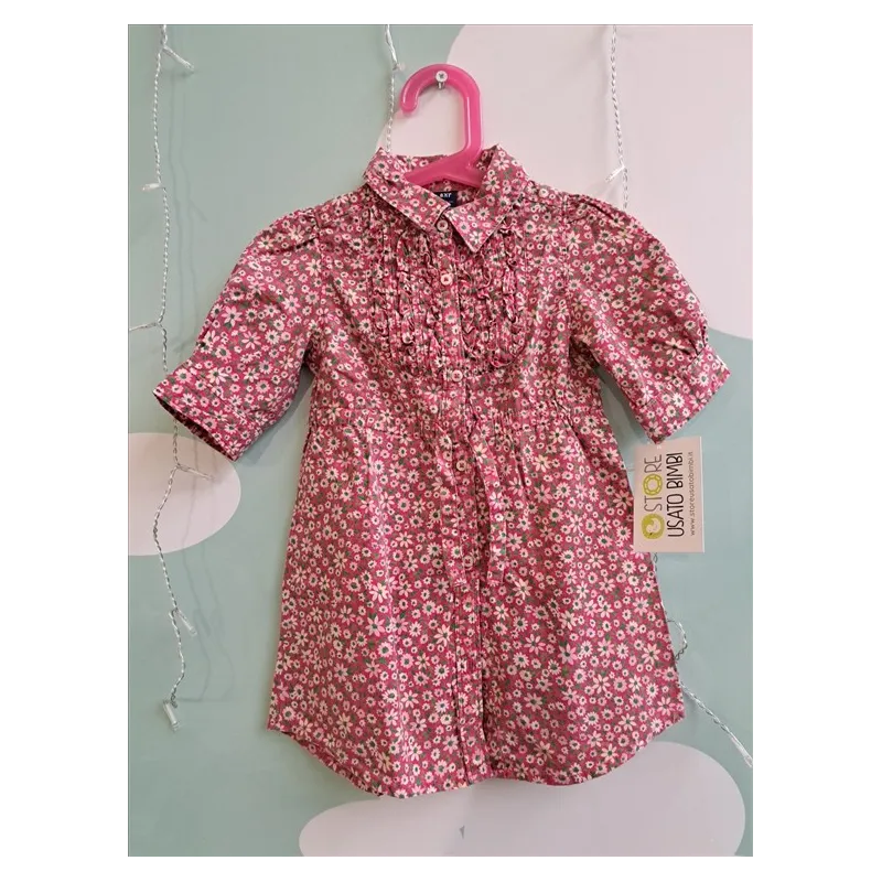 Vestito Rosa Fiori 2 A