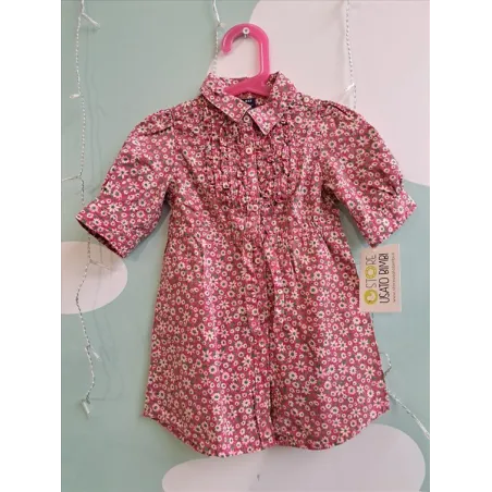 Vestito Rosa Fiori 2 A