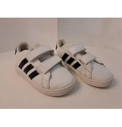 Scarpe Adidas Bianche E Nere N.25