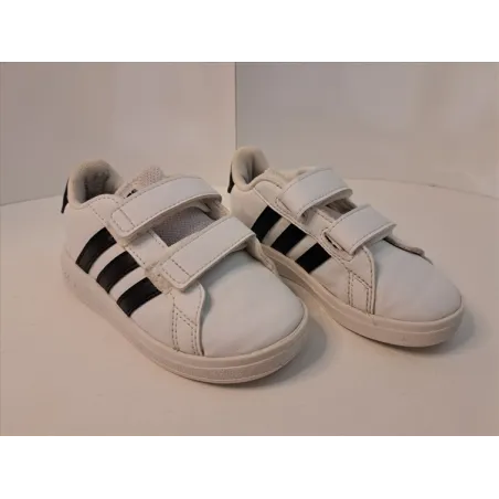 Scarpe Adidas Bianche E Nere N.25