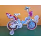 Bicicletta Frozen Con Cestino e Porta Bambole 14"
