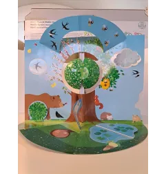 Libro Pop Eye 360° 3d Le Quattro Stagioni