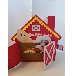 Libro Montessori Interattivo Fattoria In Feltro