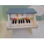 Pianoforte Bianco e Azzurro In Legno Per Piccoli