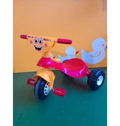 Triciclo Smile Rosso E Giallo