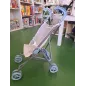 Passeggino Bambole Bianco e Azzurro