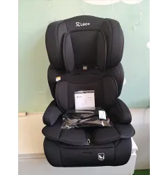 Seggiolino Auto Leo + 76/150cm Nero - Isofix Con Seduta Removibile NUOVO