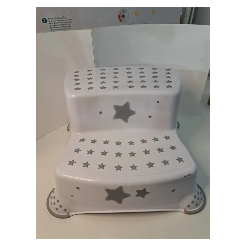 Rialzo Due Gradini Grigio e Bianco