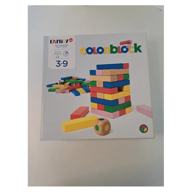 Gioco Color Block Tipo Jenga Nuovo