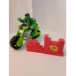 Personaggio Hulk In Moto Con  Muro Da Distruggere