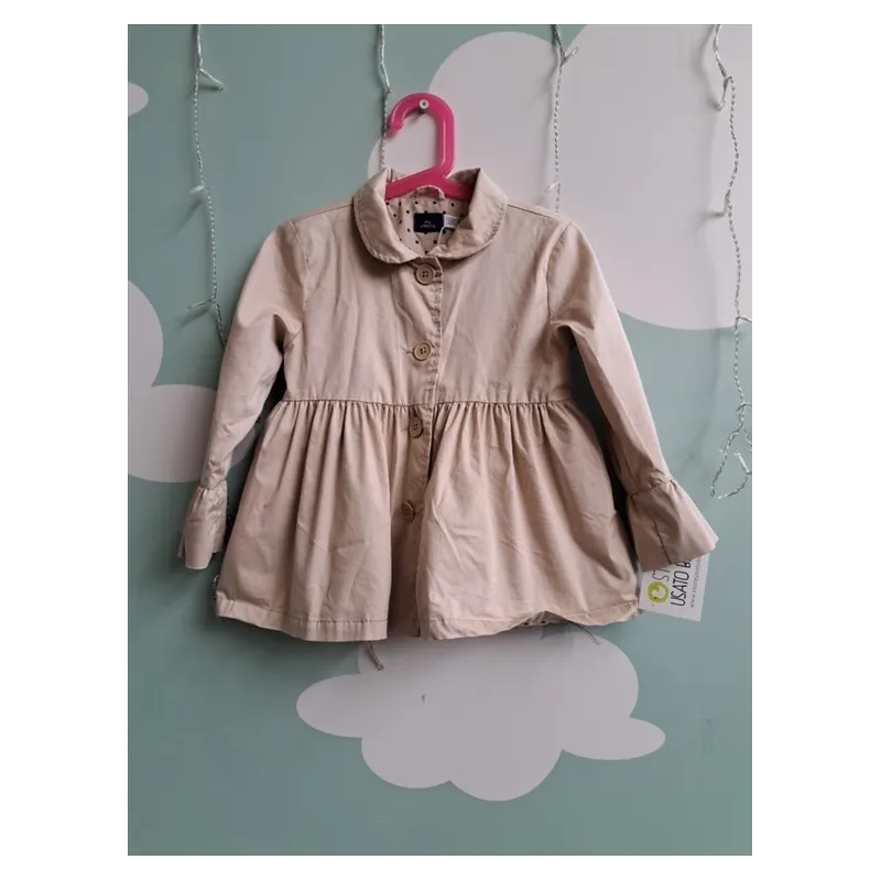 Giubbino Vestito Beige Con Bottoni Chicco 4 A