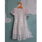 Vestito Bianco Effetto Pizzo 4 A