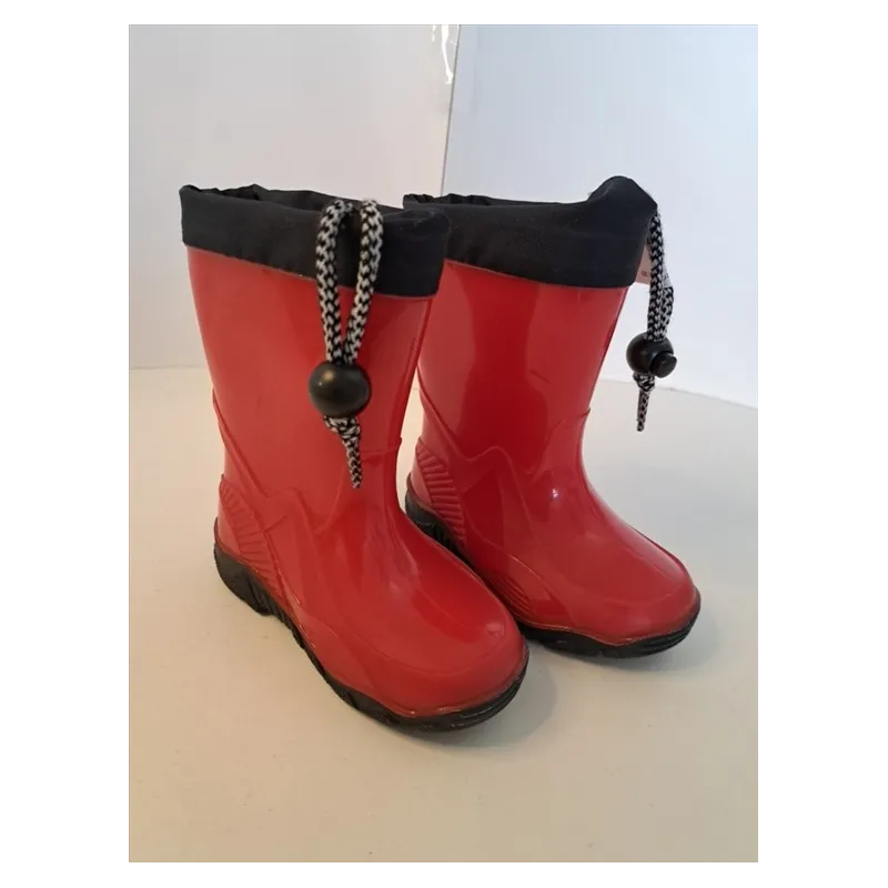 Stivali Pioggia Rossi N 20