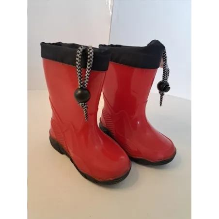 Stivali Pioggia Rossi N 20