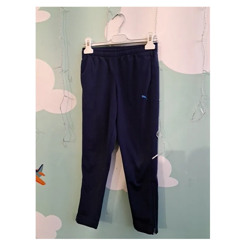 Pantaloni Tuta Puma Blu 7-8 A