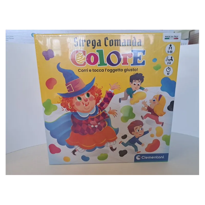 Gioco In Scatola Strega Comanda Colore Nuovo