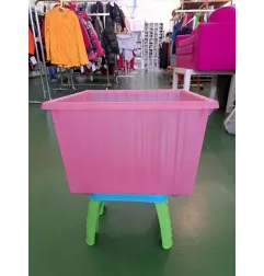 Contenitore Gioco / Scatole Portagiochi e Oggetti Con Coperchio Rosa