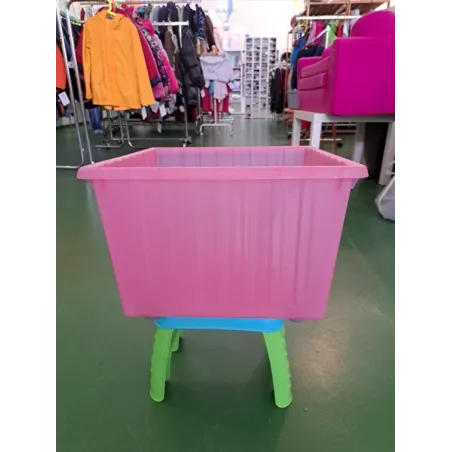 Contenitore Gioco / Scatole Portagiochi e Oggetti Con Coperchio Rosa