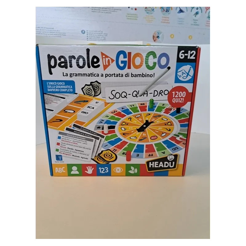 Gioco Headu Parole In Gioco - La Grammatica A Portata Di Bambino
