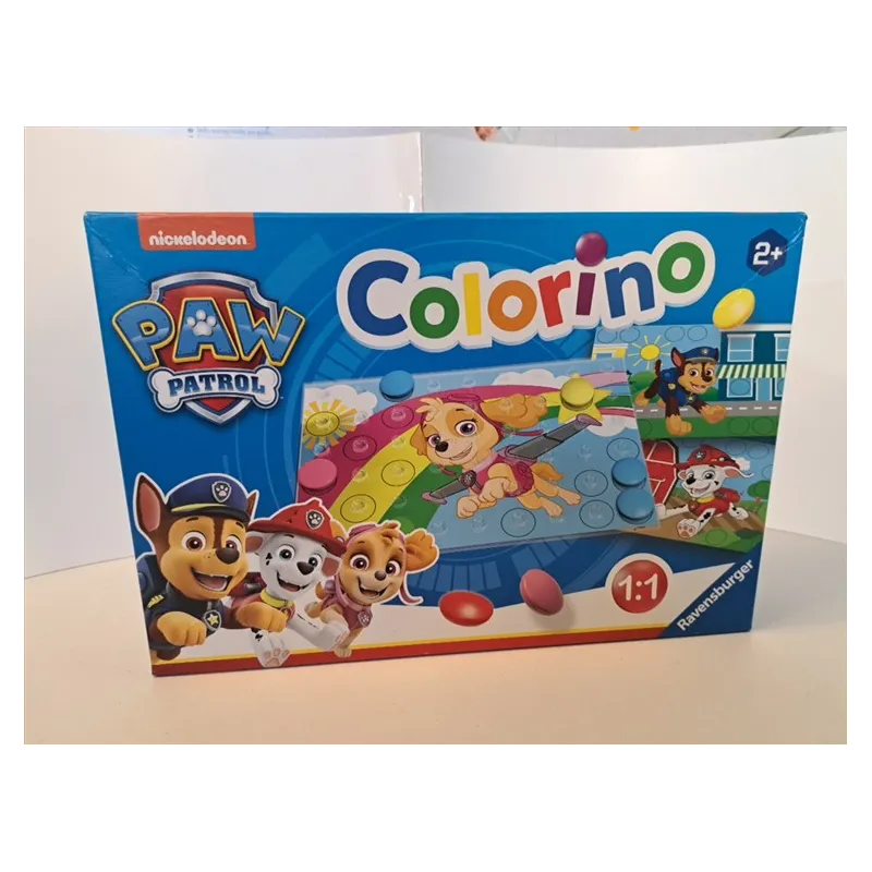 Gioco Con Bottoni Per Completare Figure Paw Patrol
