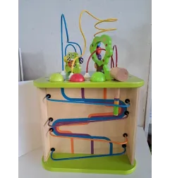 Cubo In Legno Con Tante Attività Hape