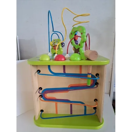 Cubo In Legno Con Tante Attività Hape