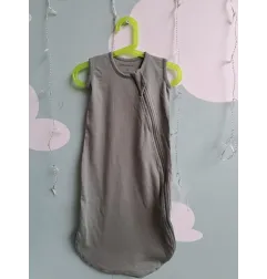 Sacco Nanna 0,5 Tog Con Zip Laterale Verdone Mai Usato