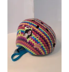 Casco Colorato 54/56 CM Mai Usato