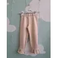Pantaloni Beige Con Dettaglio Arricciato 2-3 A