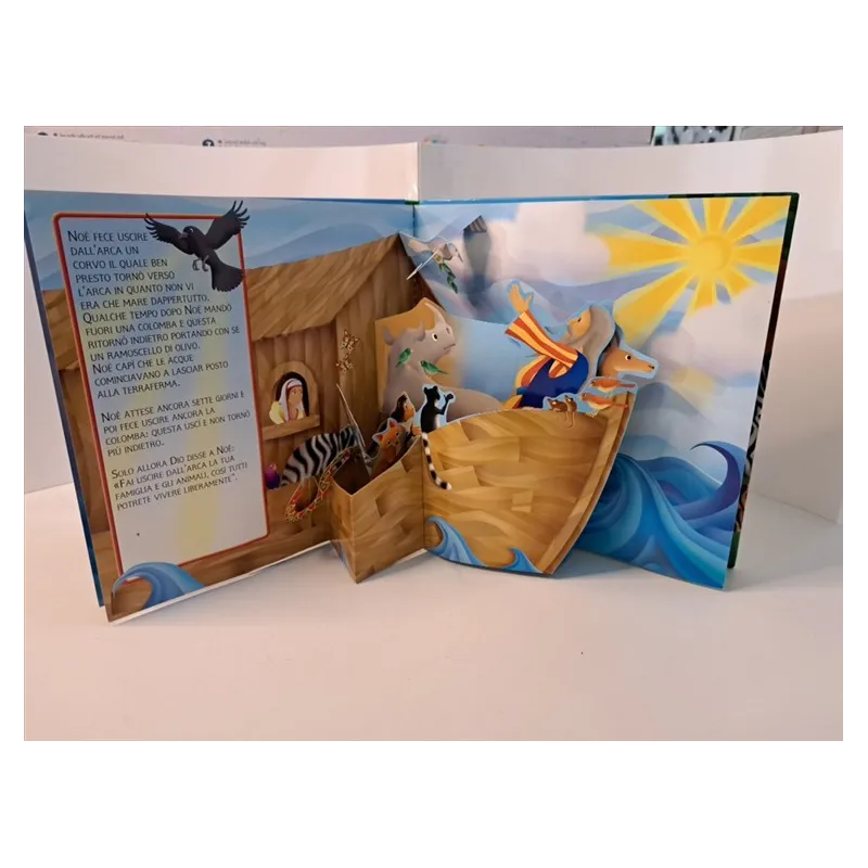 Libro La Storia Dell'Arca Di Noè  (difetto Prima Pagina)