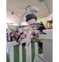 Giostrina Lettino / Culla Bianco e Nero Tiny Love