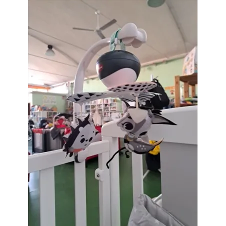 Giostrina Lettino / Culla Bianco e Nero Tiny Love