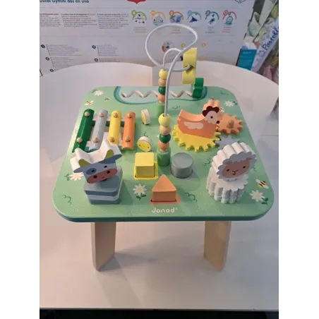 Tavolino Attività In Legno "Fattoria" Janod
