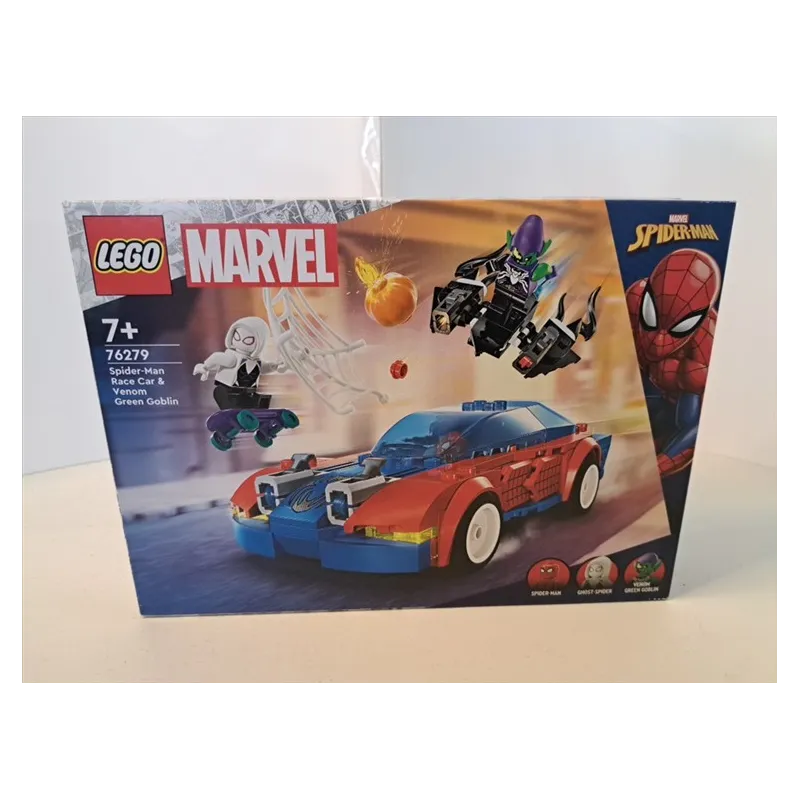 Lego 76279 Marvel Auto da Corsa di Spider-Man e Venom Goblin Nuovo Mai Aperto