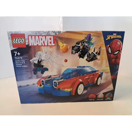 Lego 76279 Marvel Auto da Corsa di Spider-Man e Venom Goblin Nuovo Mai Aperto