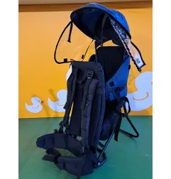 Zaino Da Trekking Portabimbi Blu e Nero