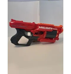 Pistola Nerf Mega Rossa (Segnato Nome Mattia)