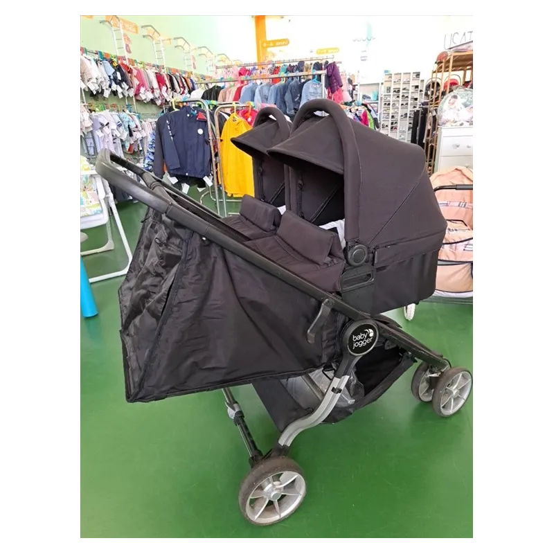 Passeggino Gemellare Baby Jogger Con 2 Navicelle Baby Jogger