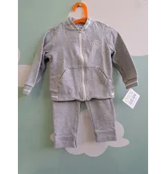 Tuta Completa Grigia Jacadi 4 A - 104 Cm Bellissima