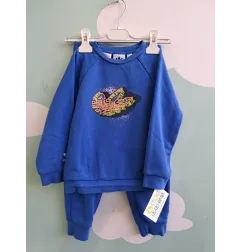Tuta Completa Adidas Blu 3/4 A