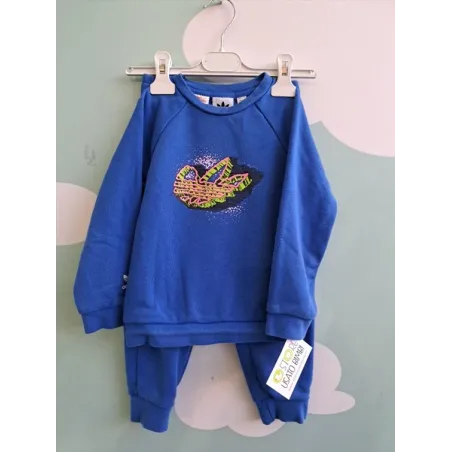 Tuta Completa Adidas Blu 3/4 A