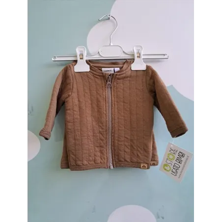 Tuta In Cotone Con Felpa Zip e Pantaloni 1/2 M