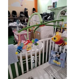 Giubbino Verde Felpato All0interno Topolino 4/6 M - 68 Cm