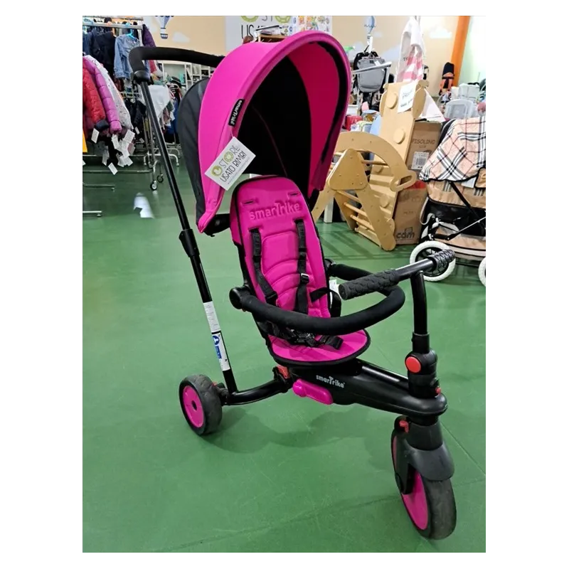 Smart Trike STR3 Triciclo Pieghevole Fucsia ATENTIONE MANCANO PEDALINI