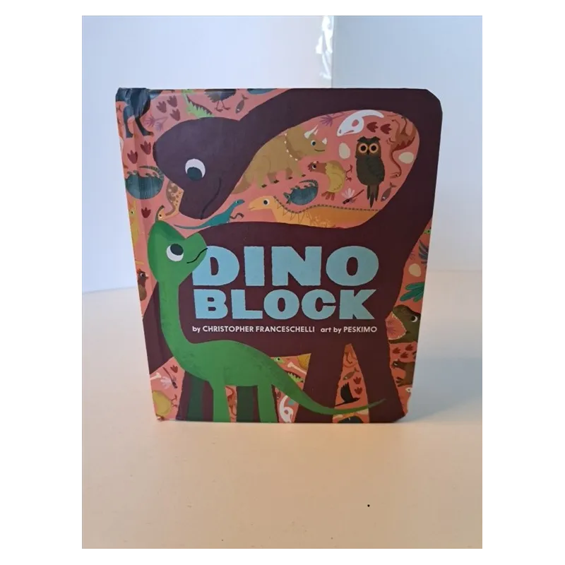 Libro Sui Dinosauri In Inglese Dino Block