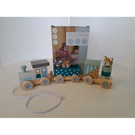 Trenino Incastri In Legno Kindsgut