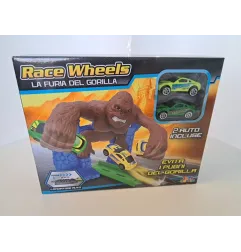 Pista Macchinine La Furia Del Gorilla Con 2 Macchinine Nuova